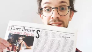 Journal demain Vendée Cyrille Merlet Dire la mort Ecrire la vie