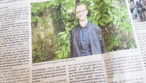 Ouest France Cyrille Merlet Maître de cérémonie et accompagnant au deuil vendée